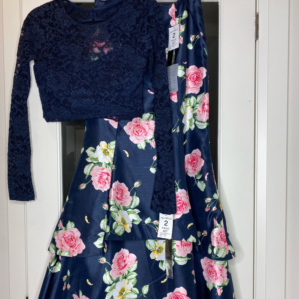 Brand new with tags 2 piece skirt and top